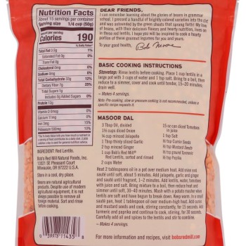 Bob's Red Mill Red Lentils Bob's Red Mill Red Lentils