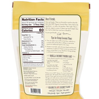 Bob's Red Mill Organic Coconut Powder Bob's Red Mill Organic Coconut Powder