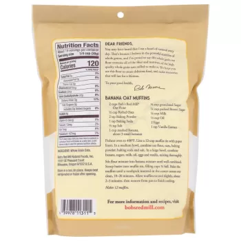 Bob's Red Mill Whole Grain Oat Flour