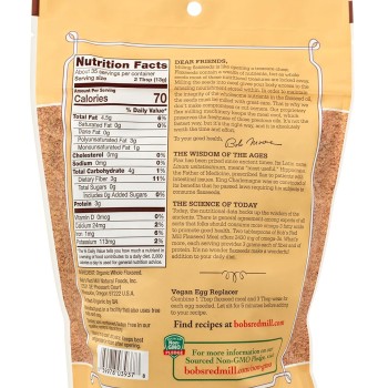 Bob's Red Mill Organic Whole Ground Flaxseed Meal