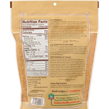 Bob's Red Mill Organic Golden Flaxseed Meal Bob's Red Mill Organic Golden Flaxseed Meal