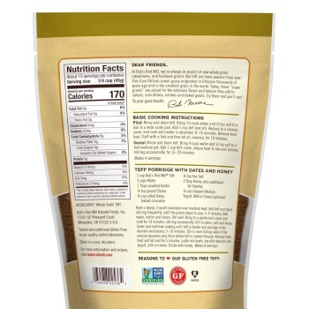 Bob's Red Mill Whole Grain Teff Bob's Red Mill Whole Grain Teff