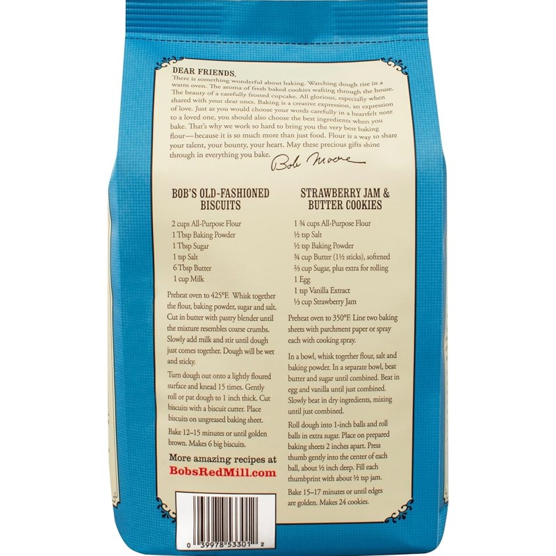 Bob's Red Mill Unbleached White Flour Bob's Red Mill Unbleached White Flour