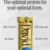 David Chocolate Chip Cookie Dough Flavored Protein Bar