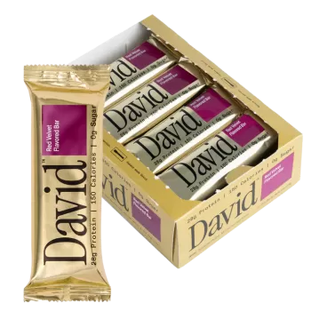 David Red Velvet Flavored Protein Bar David Red Velvet Flavored Protein Bar