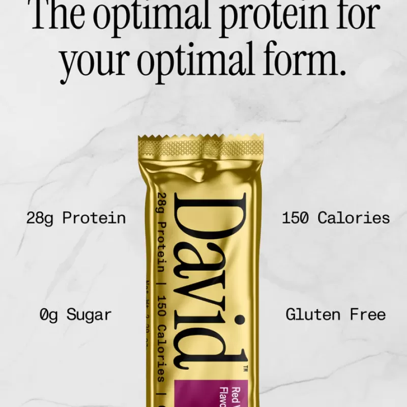David Red Velvet Flavored Protein Bar David Red Velvet Flavored Protein Bar