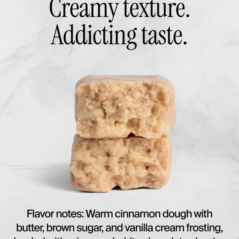 David Salted Cinnamon Roll Flavored Protein Bar David Salted Cinnamon Roll Flavored Protein Bar