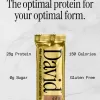 David Salted Peanut Butter Flavored Protein Bar