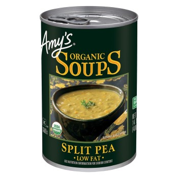 Amy's Organic Soup Low Fat Split Pea Amy's Organic Soup Low Fat Split Pea