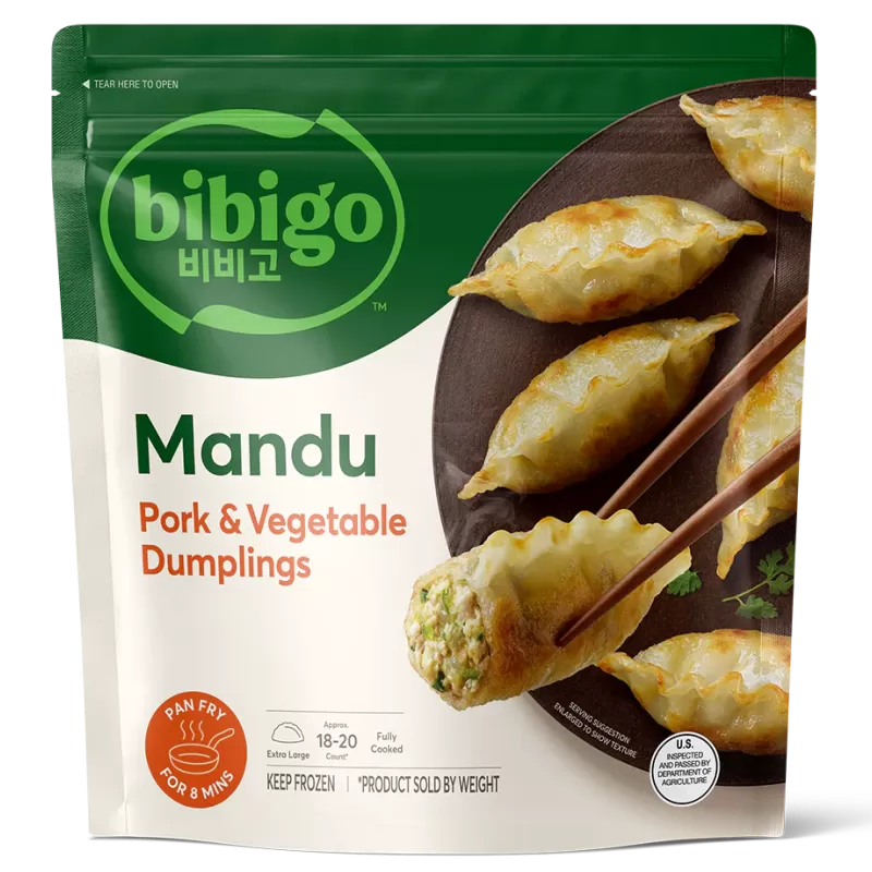 Bibigo Mandu Pork and Vegetable Dumpling
