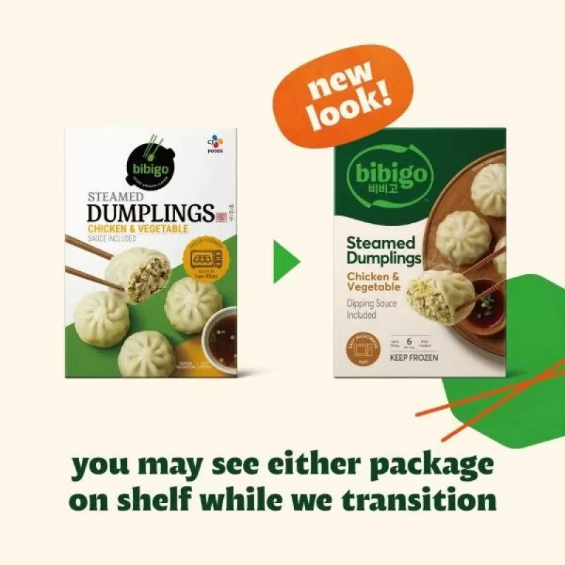 Bibigo Steamed Dumplings Chicken Bibigo Steamed Dumplings Chicken