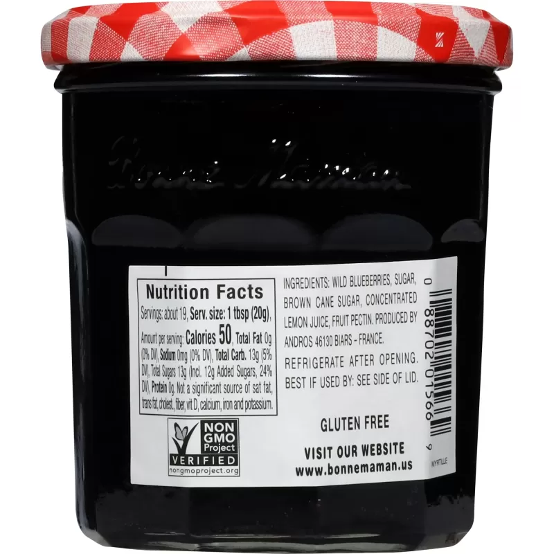 Bonne Maman Preserves Wild Blueberry Bonne Maman Preserves Wild Blueberry
