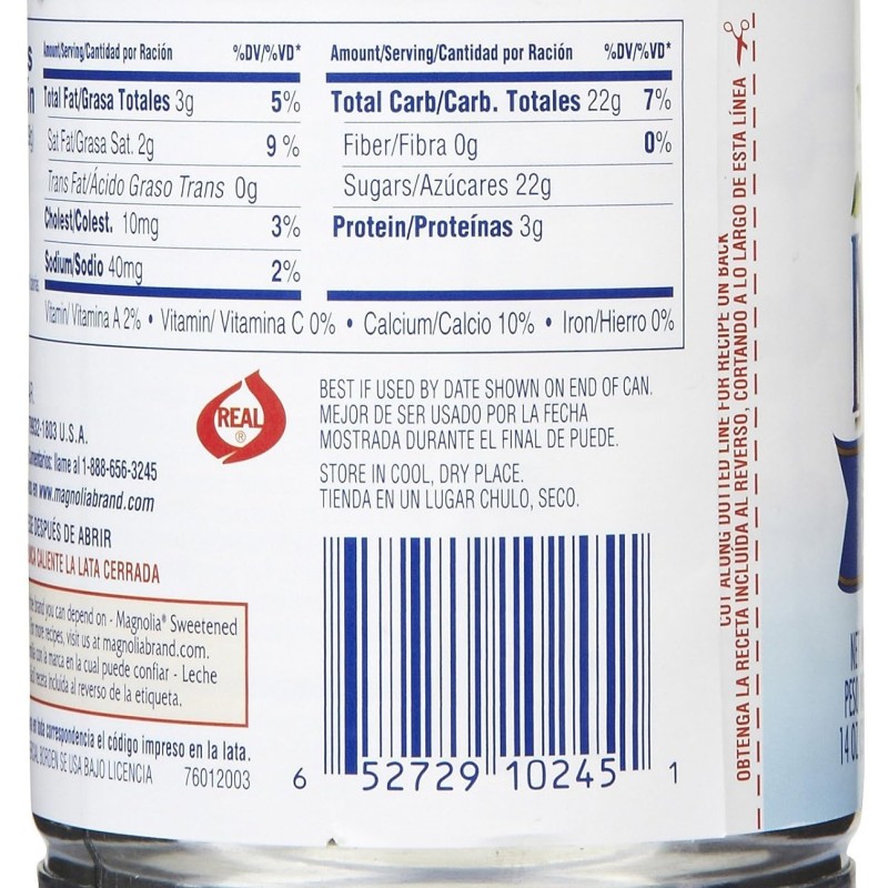 Borden Magnolia Condensed Milk Borden Magnolia Condensed Milk