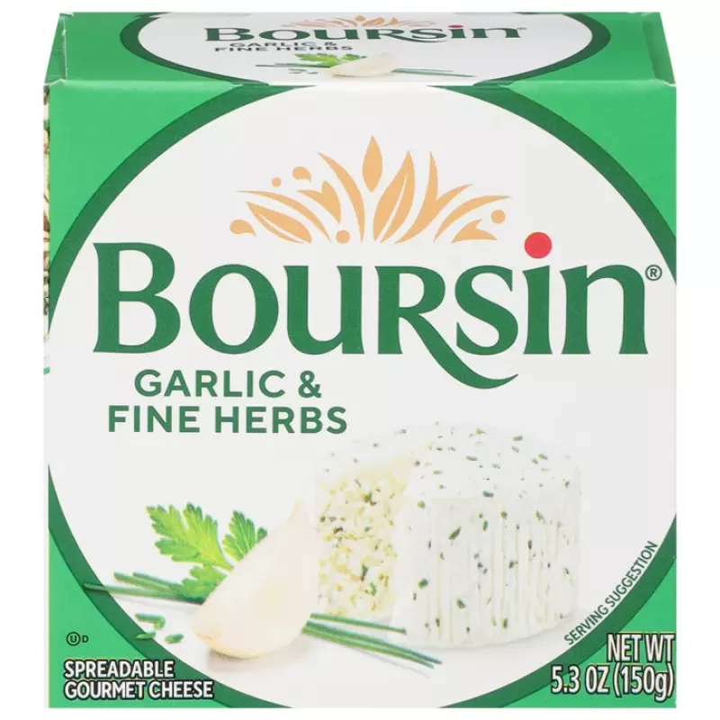 Boursin Garlic And Herb Puck Cheese