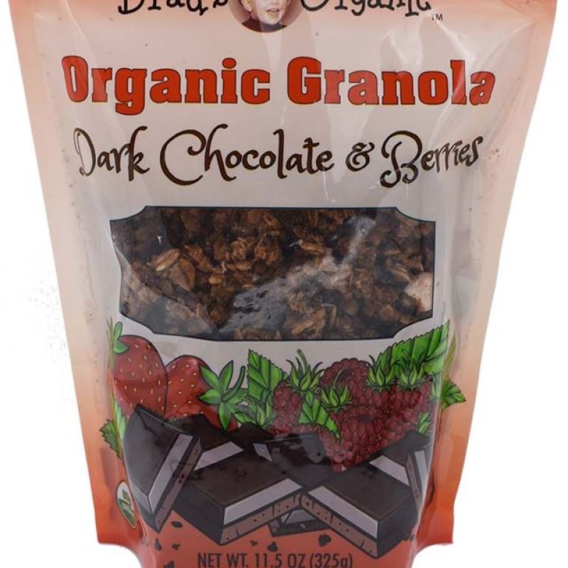 Brad's Organic Granola Dark Chocolate and Berries Brad's Organic Granola Dark Chocolate and Berries