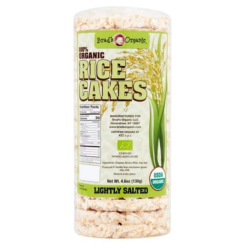 Brad's Org Rice Cakes Lightly Salted Brad's Org Rice Cakes Lightly Salted