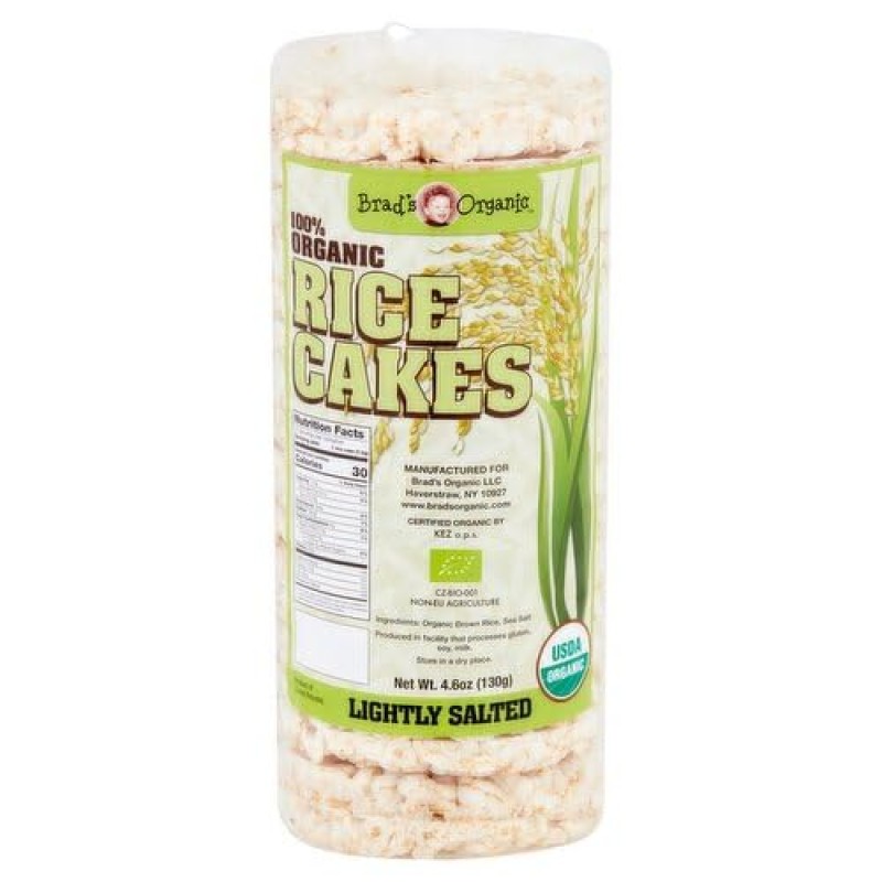 Brad's Org Rice Cakes Lightly Salted Brad's Org Rice Cakes Lightly Salted