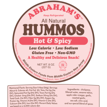 Abraham's Hot&spicy Hummos Abraham's Hot&spicy Hummos