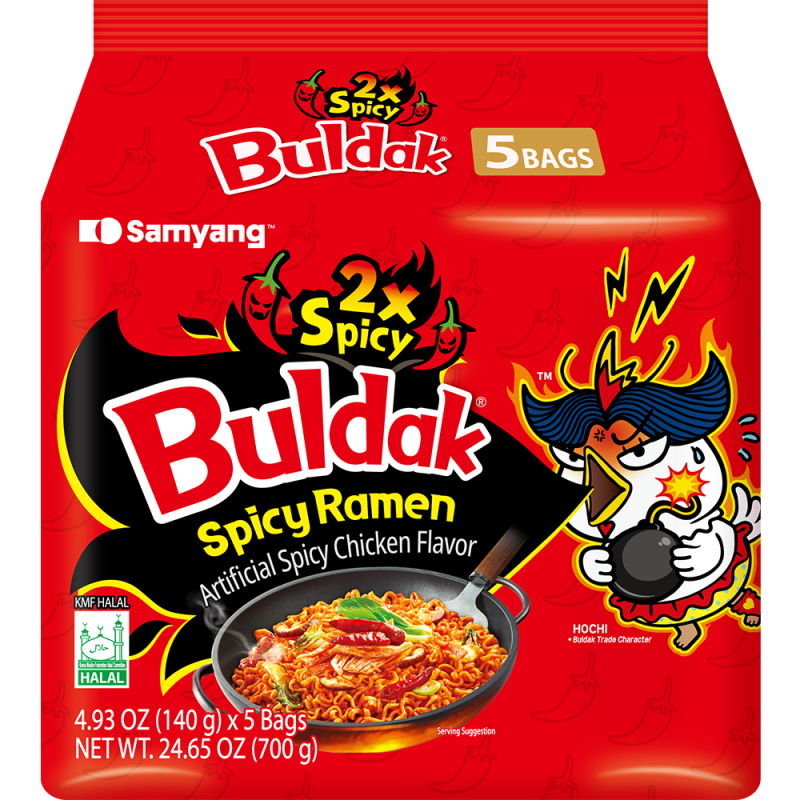 Buldak Ramen 2X Spicy Chicken Buldak Ramen 2X Spicy Chicken