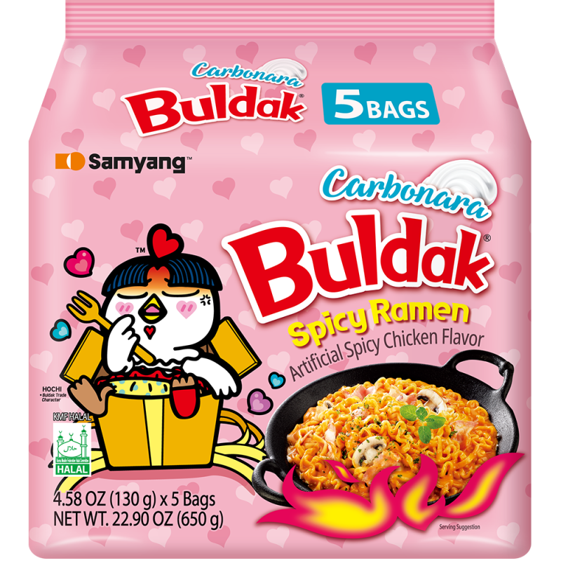 Buldak Ramen Carbonara Buldak Ramen Carbonara