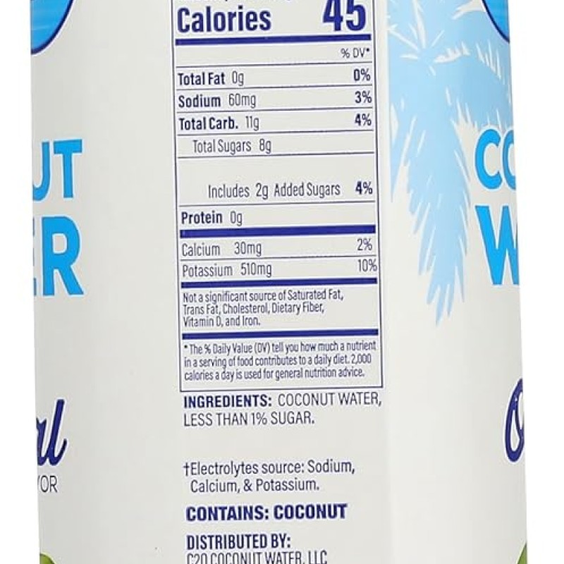 C2O Coconut Water C2O Coconut Water