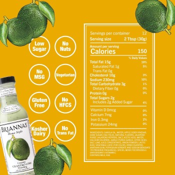 Briannas Home Style Creamy Cilantro Lime Dressing Briannas Home Style Creamy Cilantro Lime Dressing