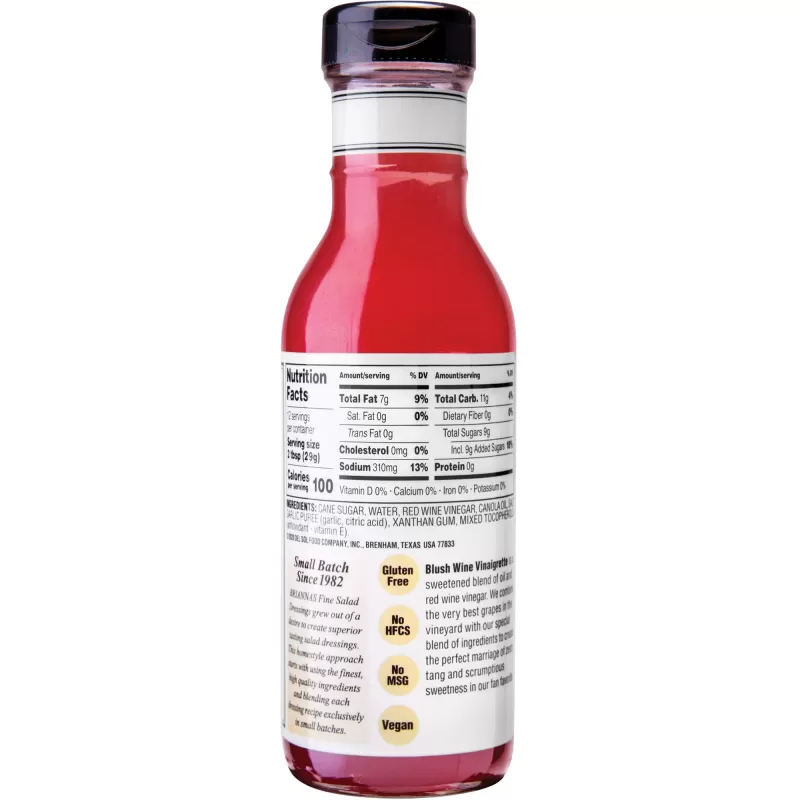 Briannas White Wine Dressing Briannas White Wine Dressing