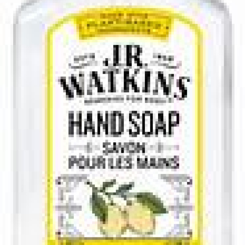 J.R. Watkins Natural Liquid Hand Soap, Lemon, 11 Ounce J.R. Watkins Natural Liquid Hand Soap, Lemon, 11 Ounce