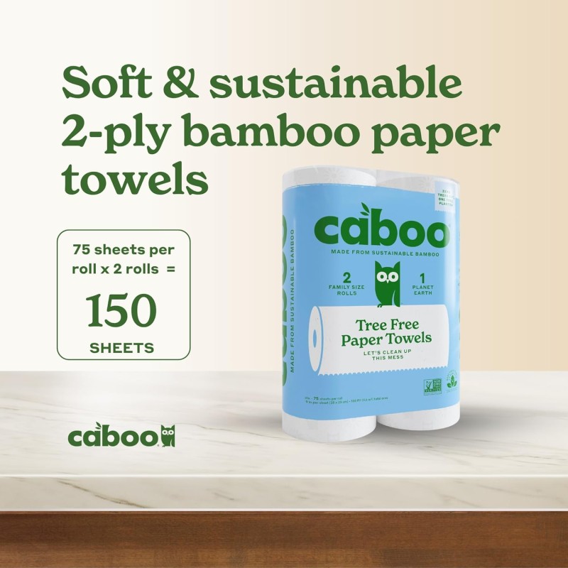Caboo Towel Paper Roll Caboo Towel Paper Roll