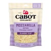 Cabot Cheese Shredded Mozzarella