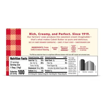 Cabot Unsalted Butter Cabot Unsalted Butter