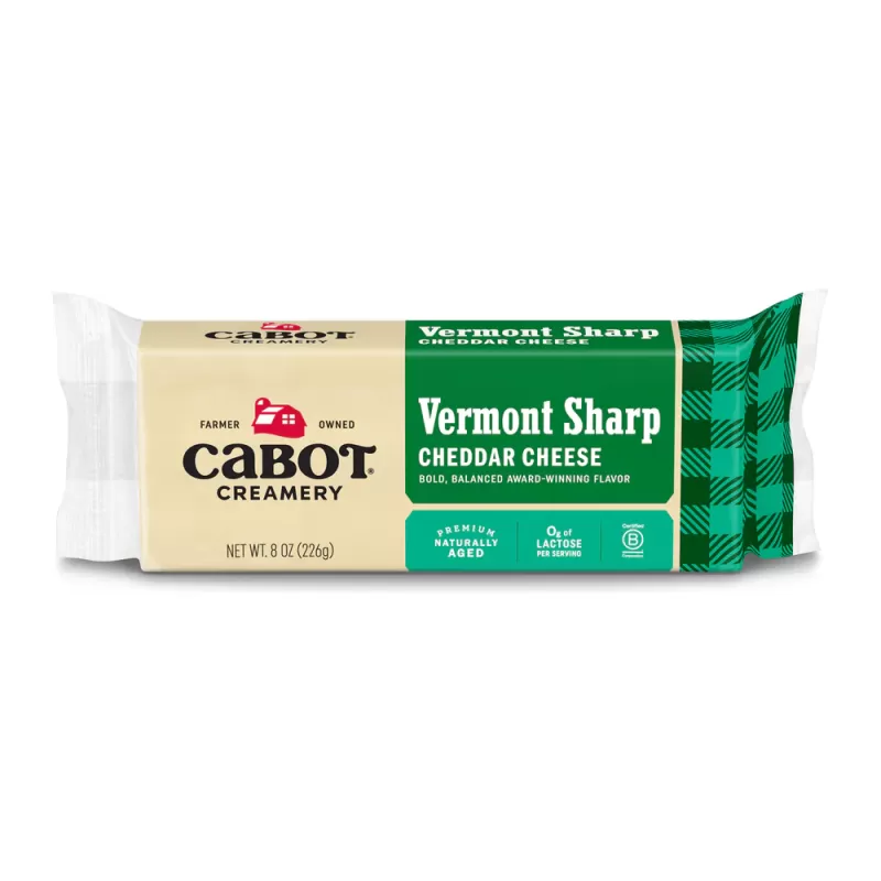 Cabot Cheddar White Cheese Sharp
