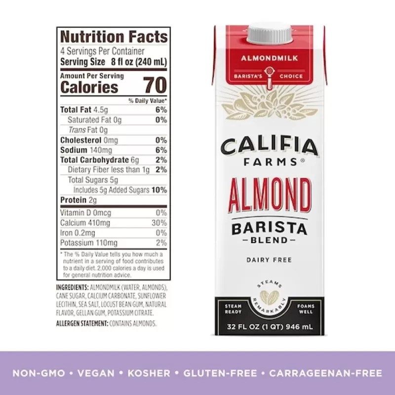 Califia Almond Barista Blend Califia Almond Barista Blend