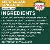Canada Dry Zero Sugar Ginger Ale 20 fl oz Bottle