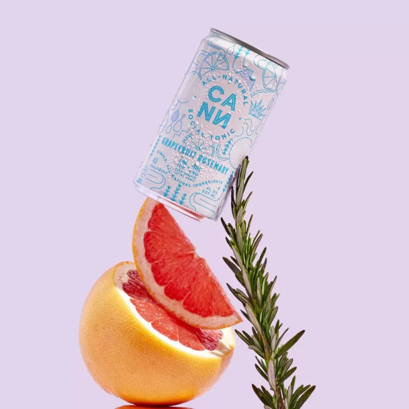 Cann Social Tonic Grapefruit Rosemary 8 fl oz Cann Social Tonic Grapefruit Rosemary 8 fl oz