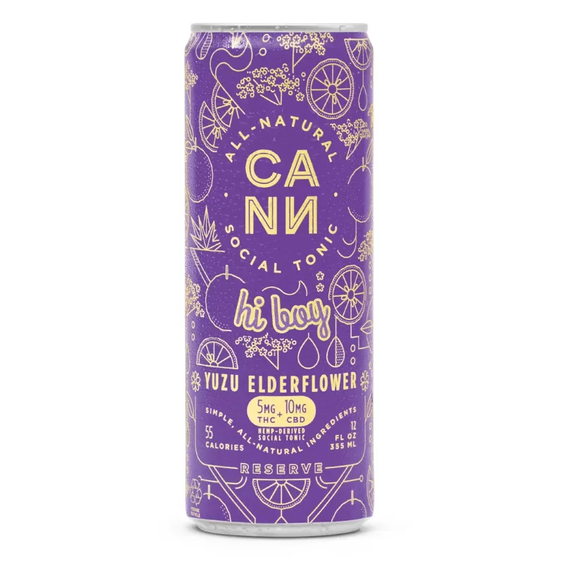 Cann Social Tonic Elderflower 12 fl oz Cann Social Tonic Elderflower 12 fl oz