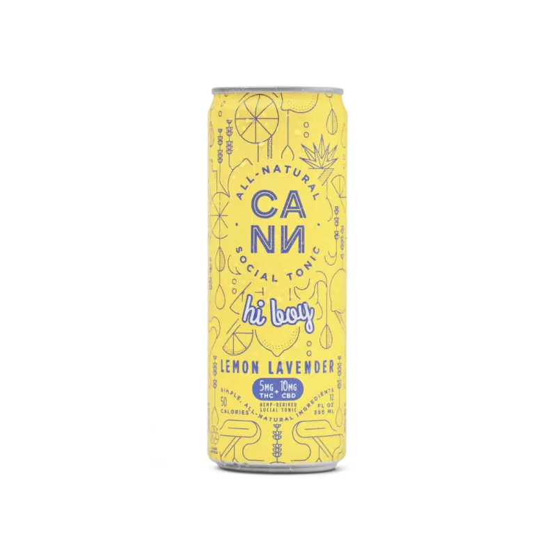 Cann Social Tonic Lemon Lavender 12 fl oz Cann Social Tonic Lemon Lavender 12 fl oz