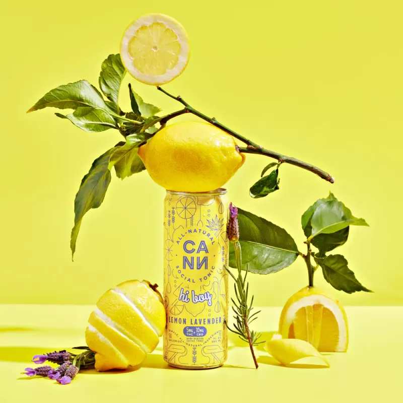Cann Social Tonic Lemon Lavender 12 fl oz Cann Social Tonic Lemon Lavender 12 fl oz
