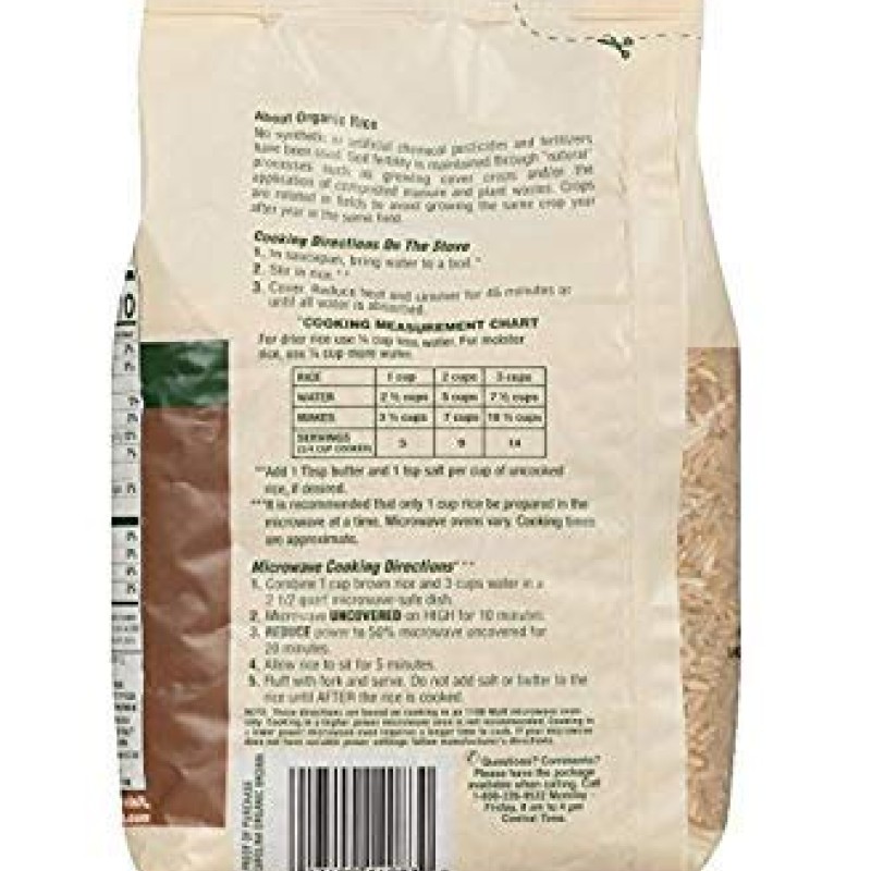 Carolina Organic Brown Rice 2lb Carolina Organic Brown Rice 2lb