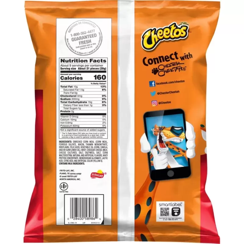 Cheetos Crunchy Real Cheese Cheetos Crunchy Real Cheese