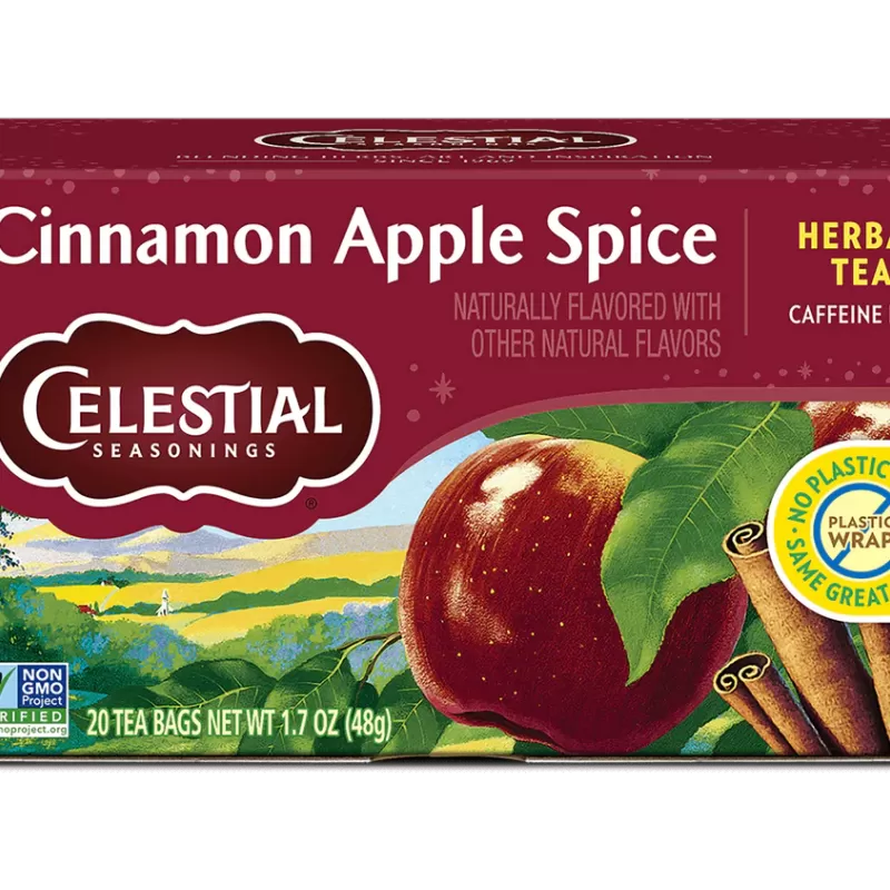 Celestial Cinnamon Apple Spice Herbal Tea