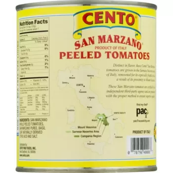 Cento San Marzano Certified Peeled Tomatoes Cento San Marzano Certified Peeled Tomatoes