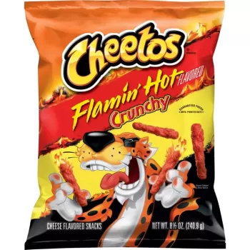 Cheetos Flamin' Hot Crunchy Cheese Cheetos Flamin' Hot Crunchy Cheese