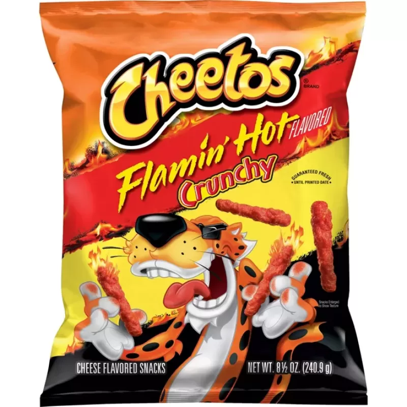 Cheetos Flamin' Hot Crunchy Cheese Cheetos Flamin' Hot Crunchy Cheese