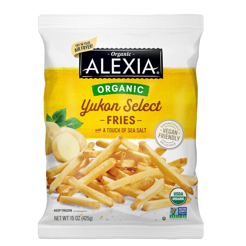 Alexia Organic Yukon Select Fries 15 oz (Frozen) Alexia Organic Yukon Select Fries 15 oz (Frozen)