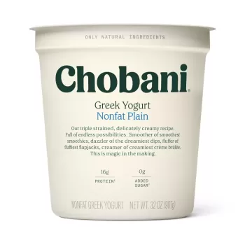 Chobani Non-Fat Plain Greek Yogurt Chobani Non-Fat Plain Greek Yogurt