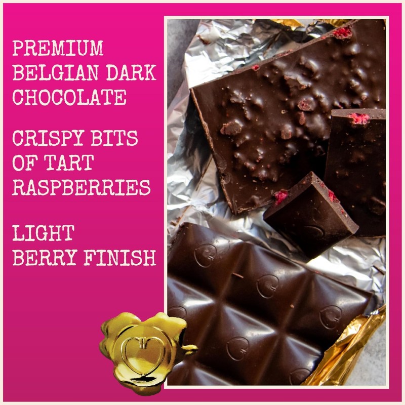 Chocolove Raspberries in Dark Chocolate Chocolove Raspberries in Dark Chocolate