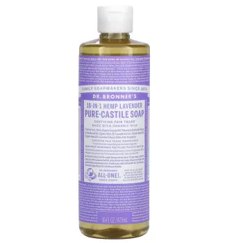 Dr. Bronner Lavender Castile Soap 16 Oz