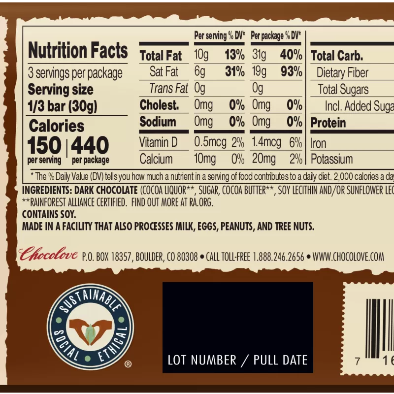 Chocolove Coffee Crunch Dark Chocolate Chocolove Coffee Crunch Dark Chocolate