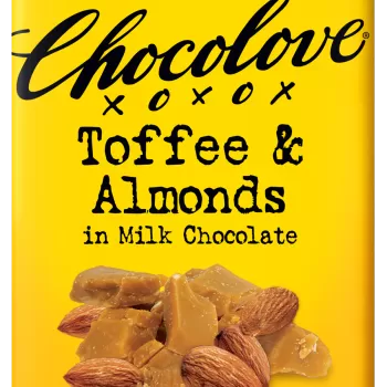 Chocolove Toffee & Almonds in Milk Chocolate Chocolove Toffee & Almonds in Milk Chocolate